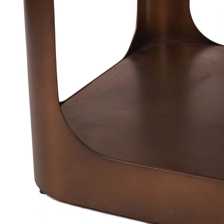 Thorpe Console Table - Bronze Glass and Metal