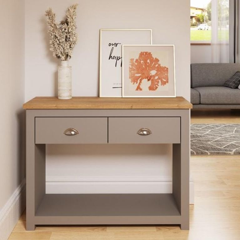 Lyman 2 Drawer Console Table - Variant Available