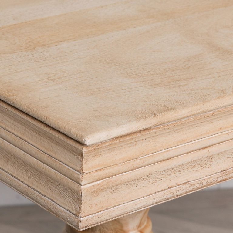 Mango Wood Console Table - 2 Drawer - Large