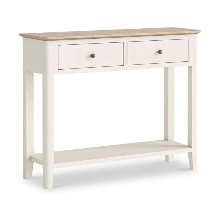 Marlow Console Table - 2 Drawer - White