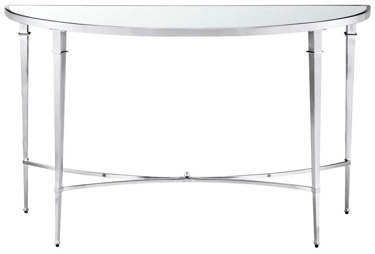 Adley Console Table - Chrome