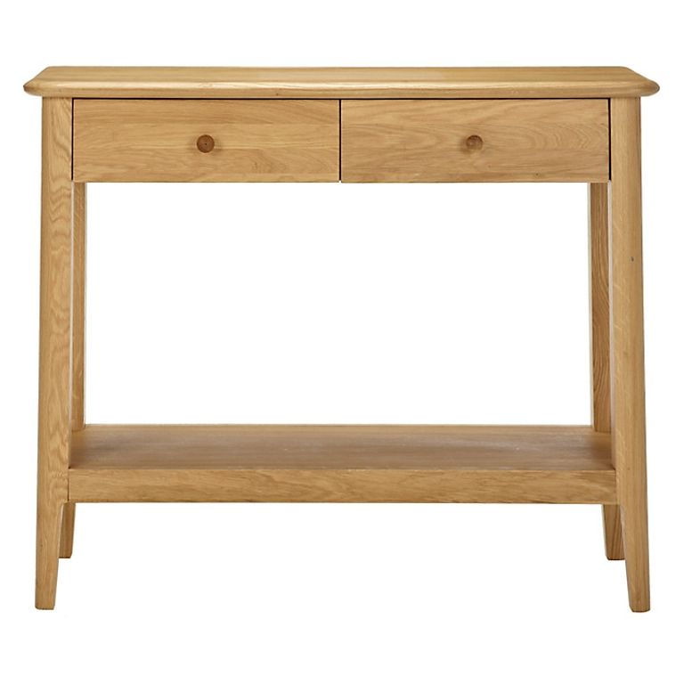 Modena Console Table - Oak