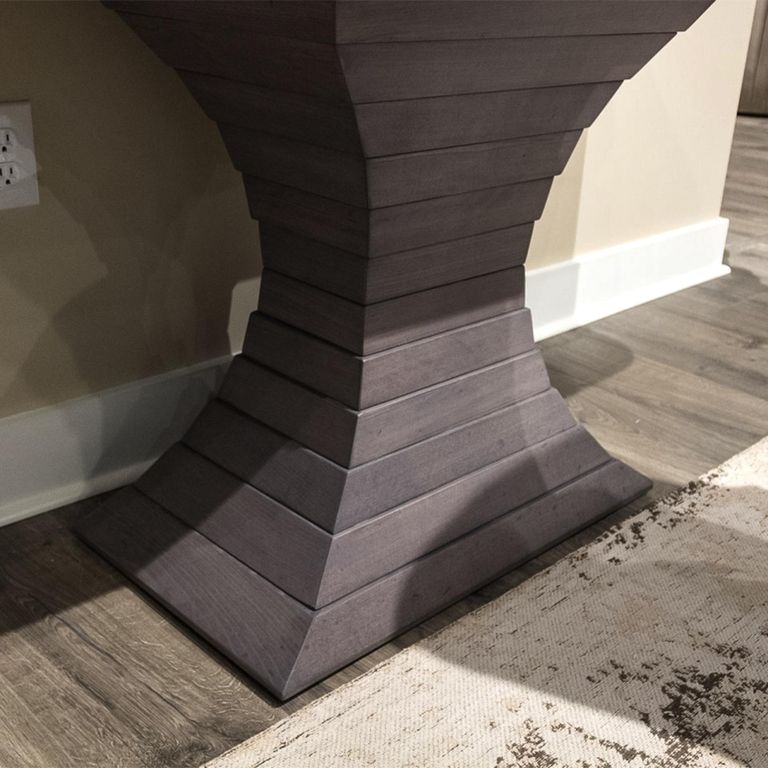 Opera Console Table - Marble with Wooden Base - Variation Available