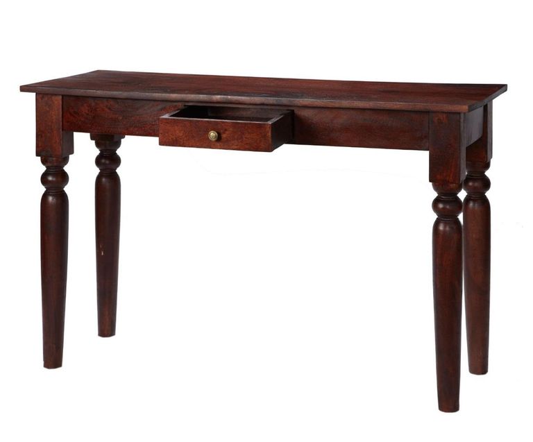Phulera Dark Wood 1 Drawer Console Table