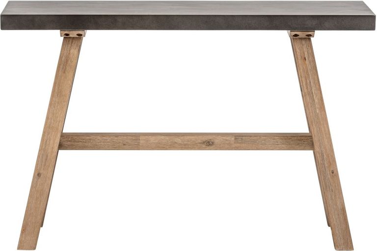 Pimlico Acacia Wood and Concrete Top Console Table