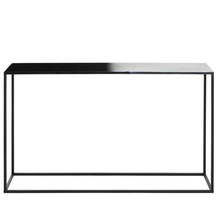 Ramus Console Table - Black and White