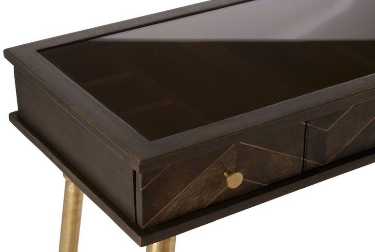 Sagor Console Table - 3 Drawer - Mango Wood