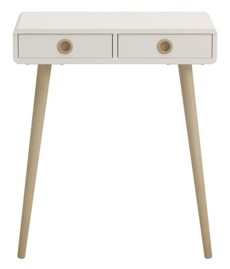 Softline Off White 2 Drawer Console Table