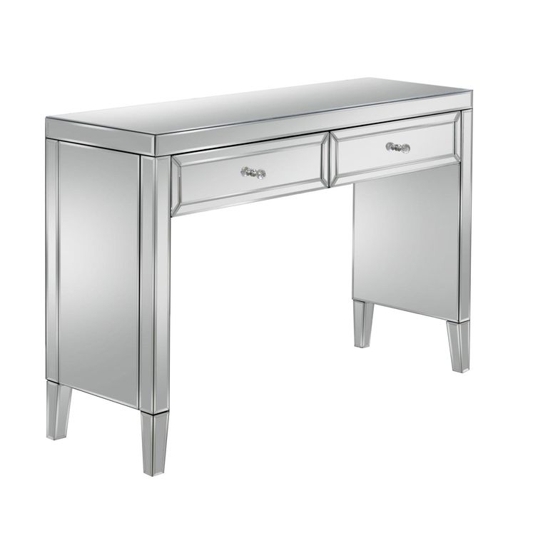Valencia Console Table - 2 Drawer - Mirrored