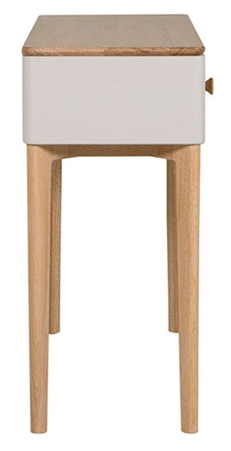 Marlow Console Table - 2 Drawer - Cashmere Oak