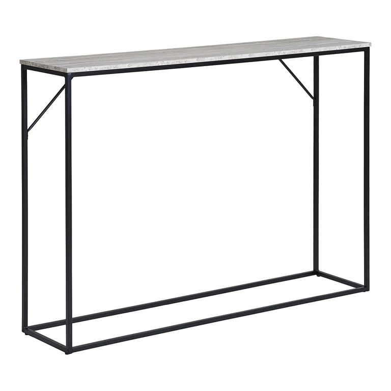 Vita Console Table - Grey Melamine
