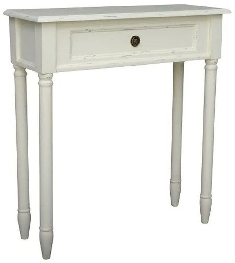 Yaurel French Off White Medium Console Table