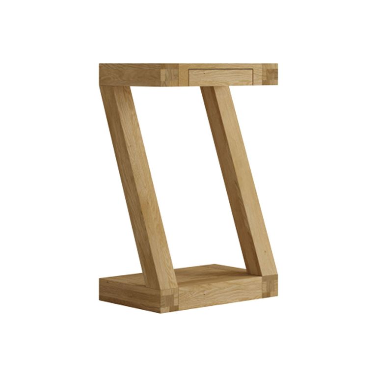 Z Designer Console Table - Small - Oak