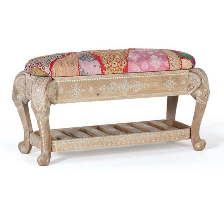 Ringtown Bench - Mango Wood - Padded