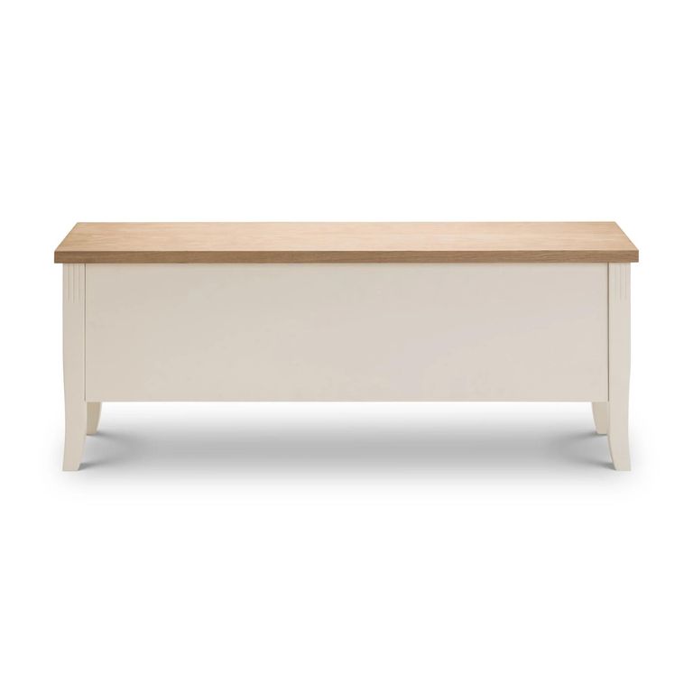 Davenport Storage Bench - Ivory