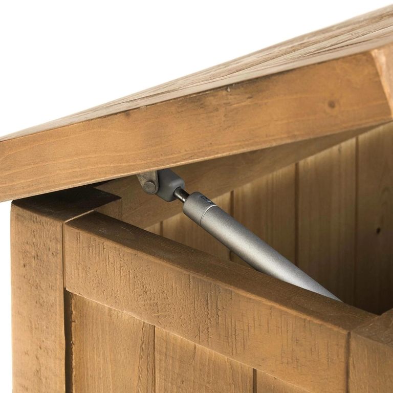 Aspen Pine Storage Bench