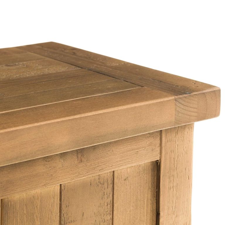 Aspen Pine Storage Bench