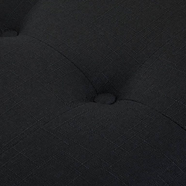 Alea Hall Bench - Black Fabric