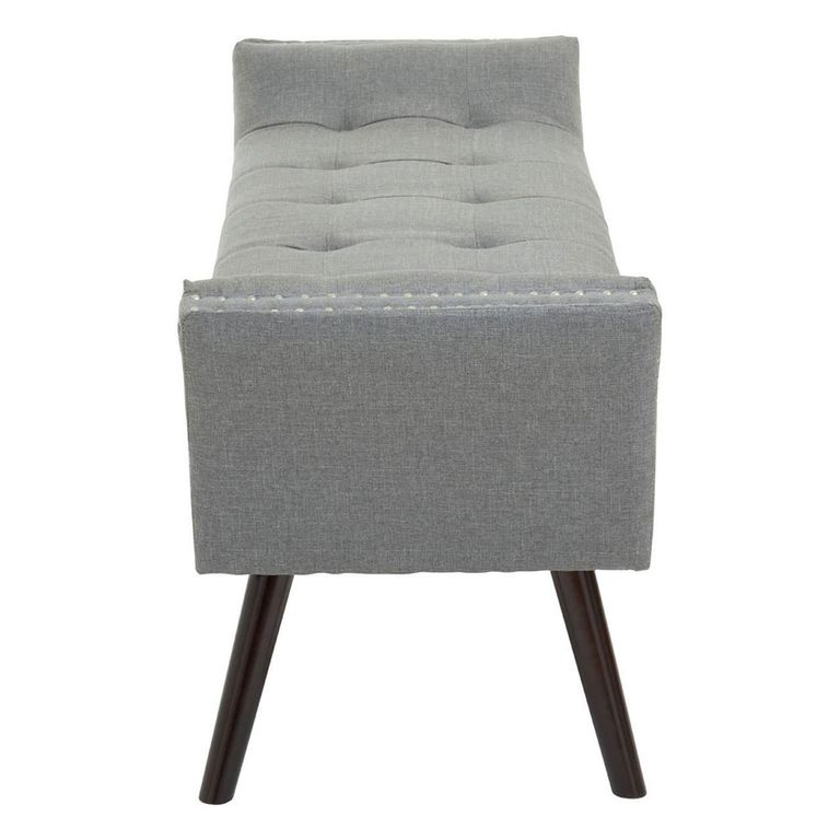 Alea Hall Bench - Grey Fabric