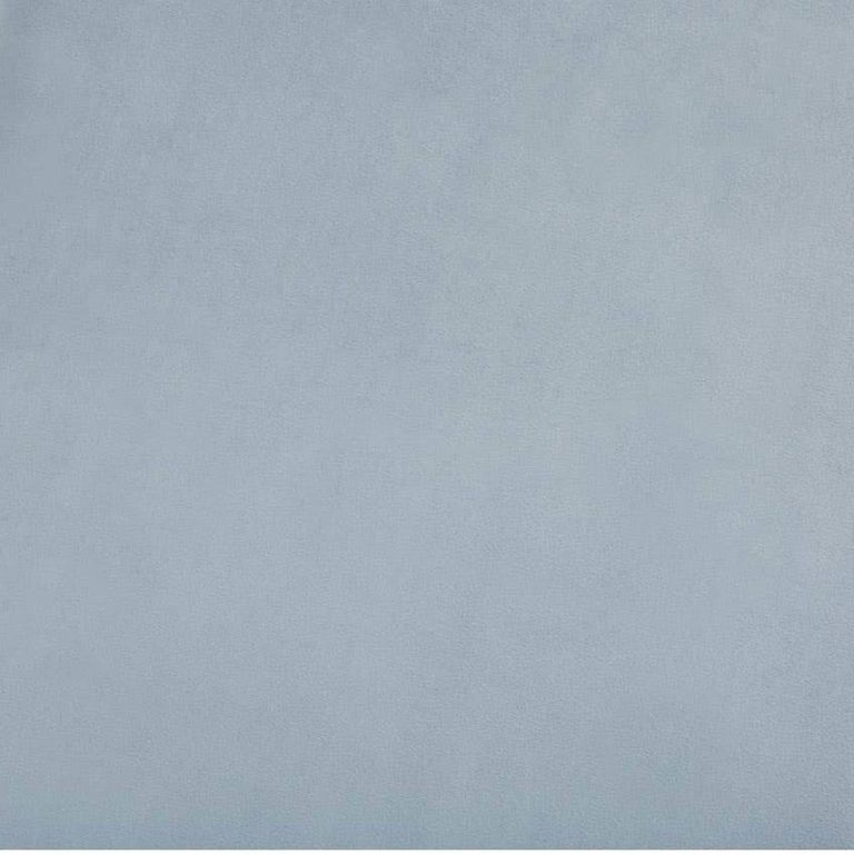 Allure Hall Bench - Powder Blue Velvet Fabric - Gold Base