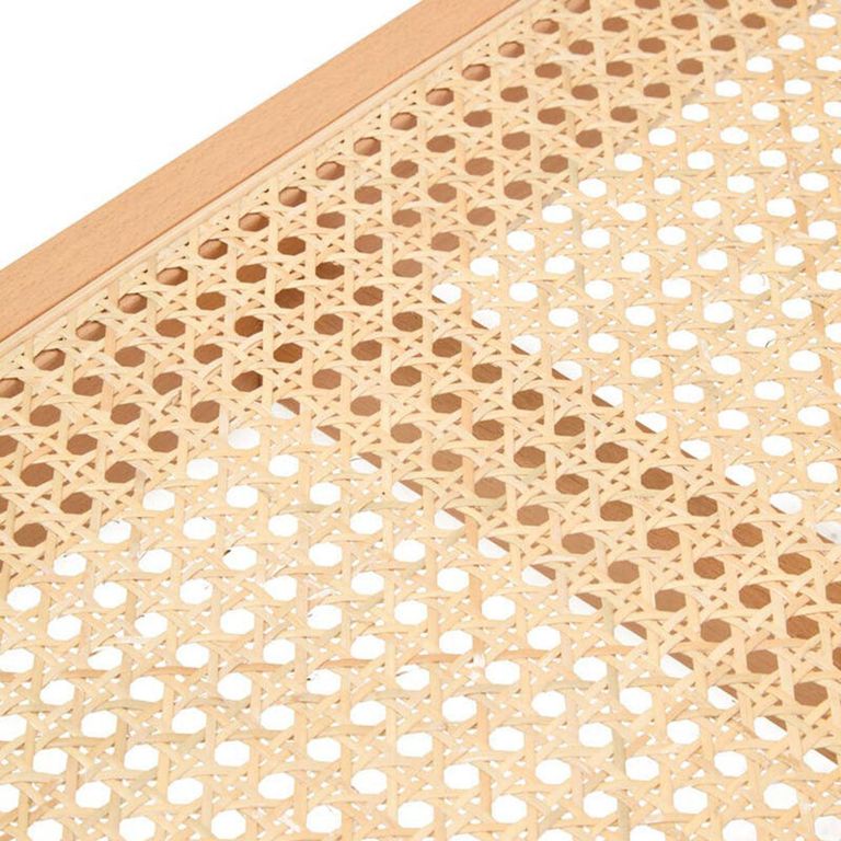 Cebu Bench - Natural Cane and Beech Wood