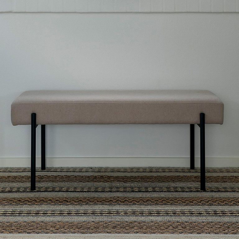 Swindon Bench - Stone Fabric