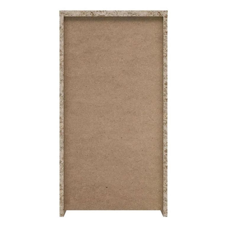 Best Cabinet - 1 Door - 2 Drawer - Oak and White