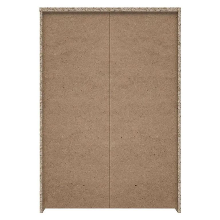 Best Hall Cabinet - 6 Door - Oak and White