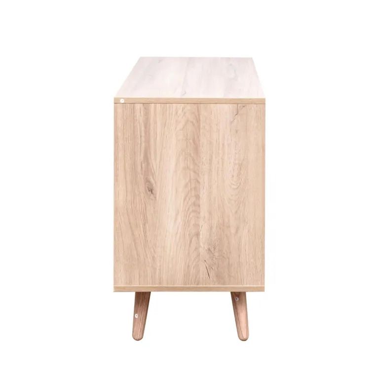 Ferrero Cabinet - 1 Door - Natural and Woven Rattan