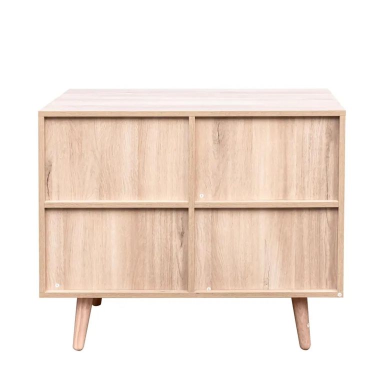 Ferrero Cabinet - 1 Door - Natural and Woven Rattan