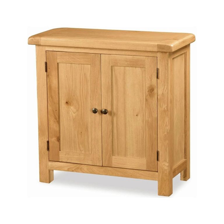 Salisbury Premium Small Cupboard - 2 Door - Oak