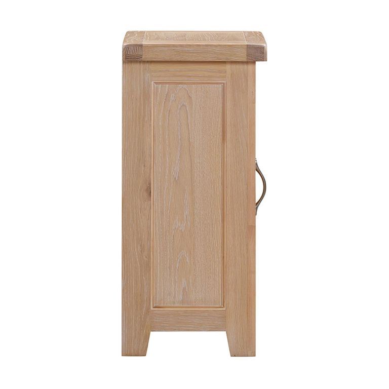 Wilmont Small Hall Cabinet - 1 Door - Oak
