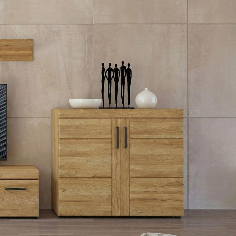 Cortina Cabinet - 2 Door - Oak