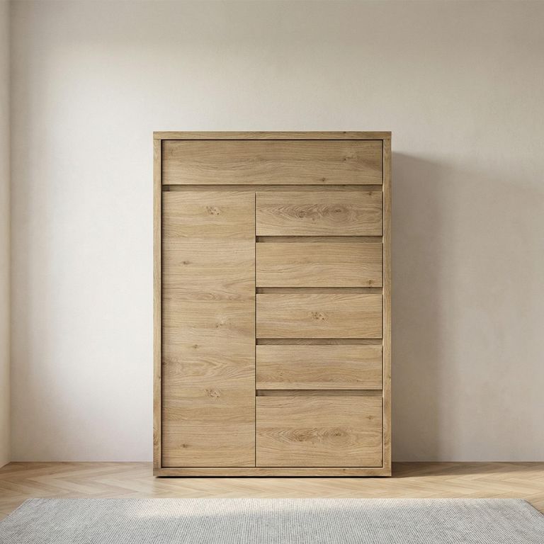 Shetland Cabinet - 1 Door - Oak