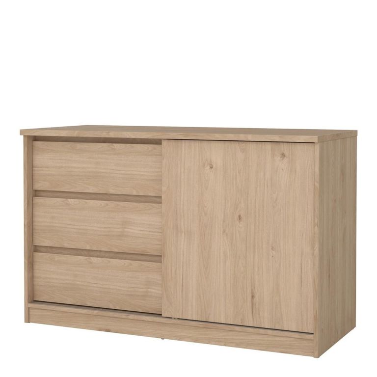 Naia Cabinet - Sliding Door - Oak