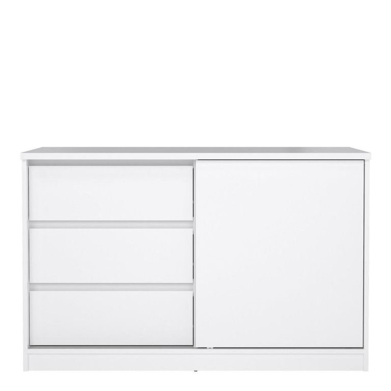 Naia Cabinet - Sliding Door - White Gloss