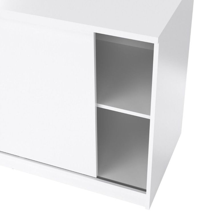Naia Cabinet - Sliding Door - White Gloss