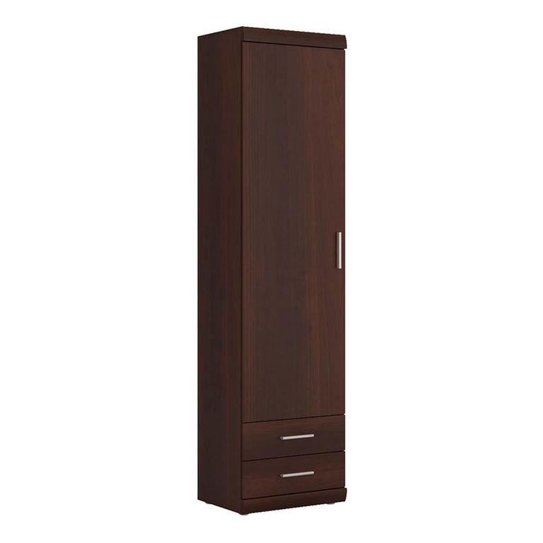Imperial Display Cabinet - 1 Door - Narrow - Mahogany