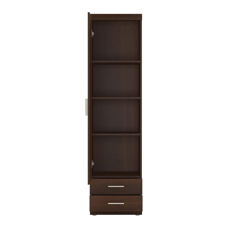 Imperial Display Cabinet - 1 Door - Narrow - Mahogany