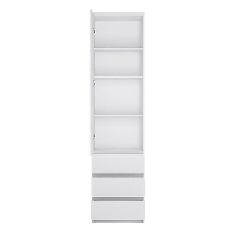 Fribo Cabinet - 1 Door - Narrow - White