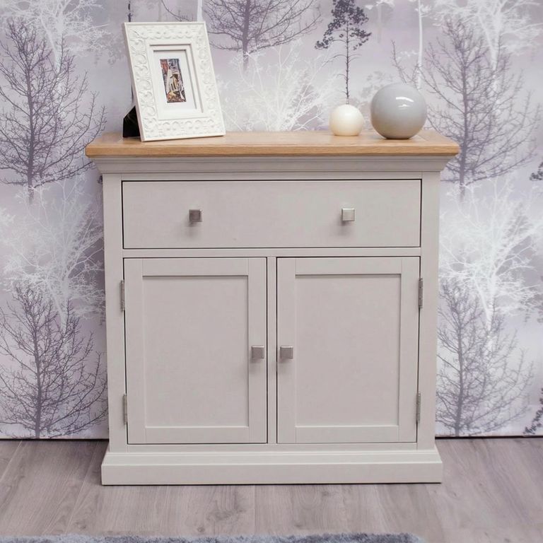 Cotswold Cupboard - 2 Door - Occasional - Oak and Painted