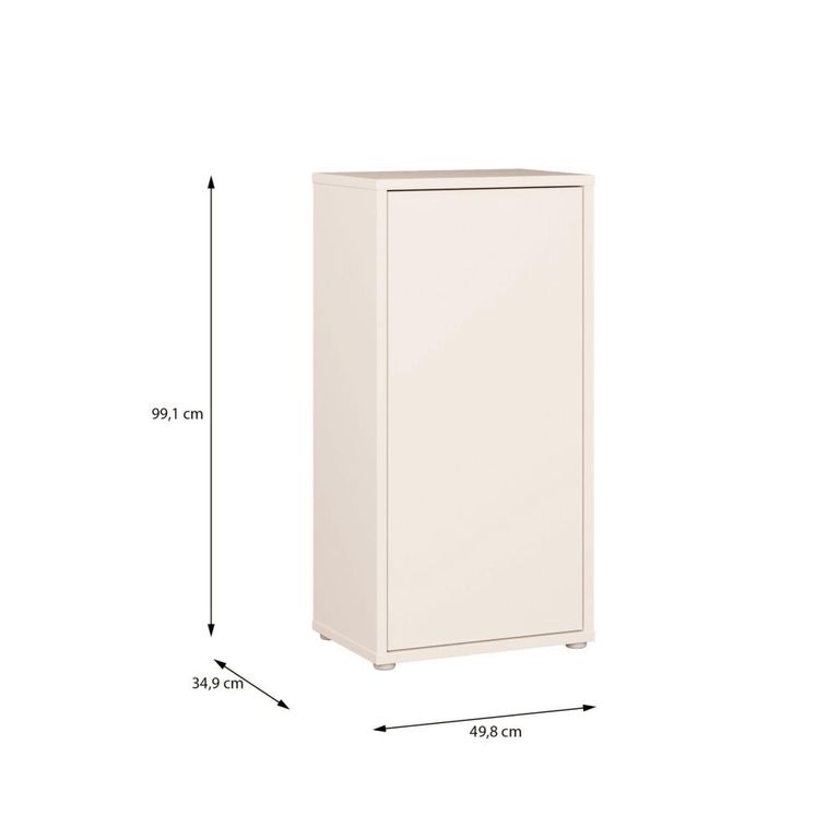 Alice Springs Cupboard - 1 Door - Sand