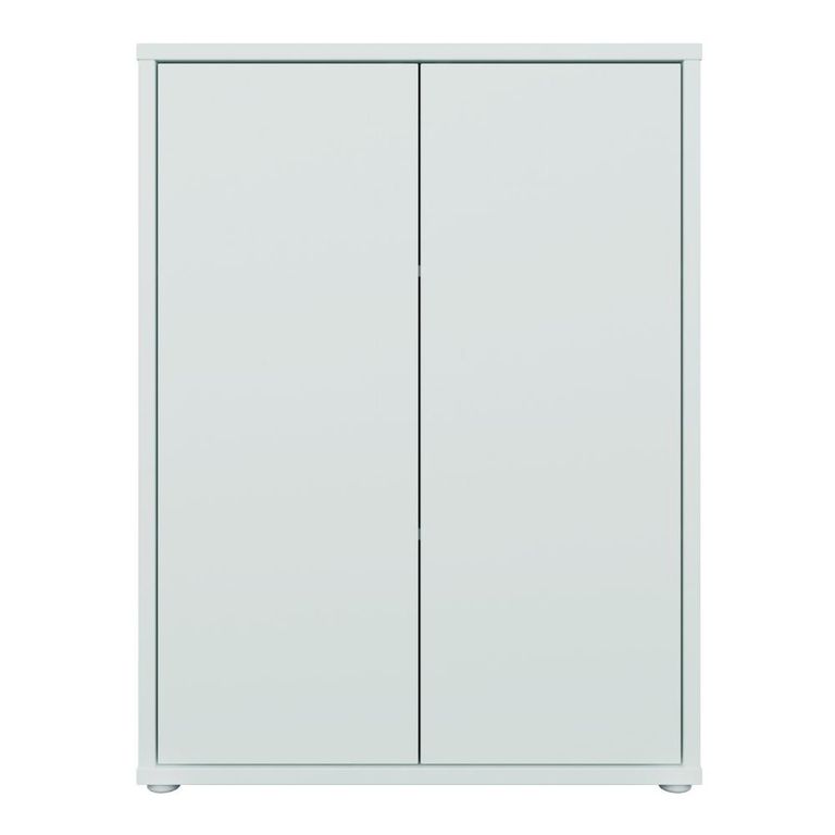 Alice Springs Cupboard - 2 Door - Light Grey