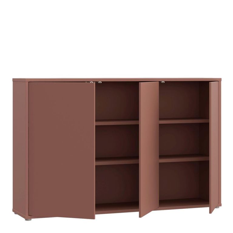 Alice Springs Hall Cabinet - 3 Door - Terracotta