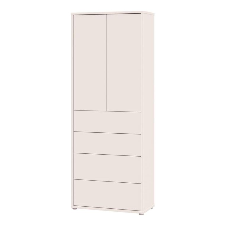 Alice Springs Storage Cabinet - 2 Door - 4 Drawer - Tall - Sand