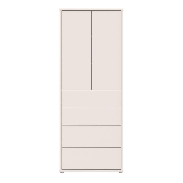Alice Springs Storage Cabinet - 2 Door - 4 Drawer - Tall - Sand