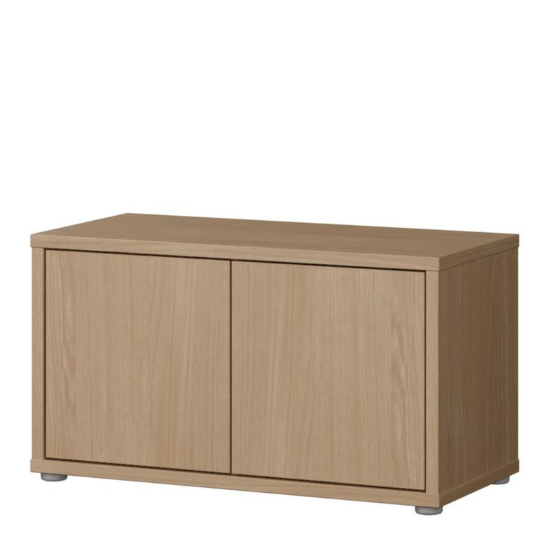 Alice Springs Storage Cabinet - 2 Door - Elegancia Oak