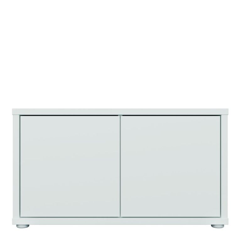 Alice Springs Storage Cabinet - 2 Door - Light Grey