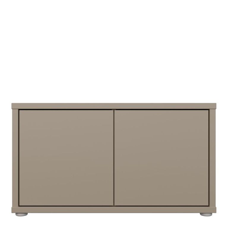 Alice Springs Storage Cabinet - 2 Door - Taupe