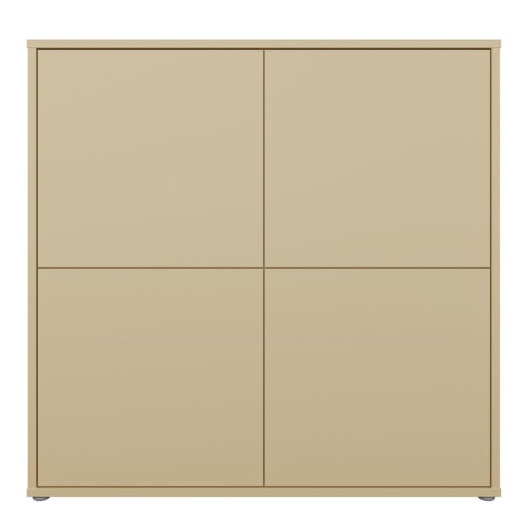 Alice Springs Storage Cabinet - 4 Door - Large - Butter Yellow